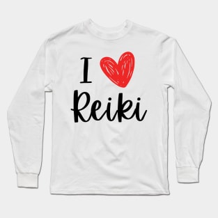 I Love Reiki Long Sleeve T-Shirt